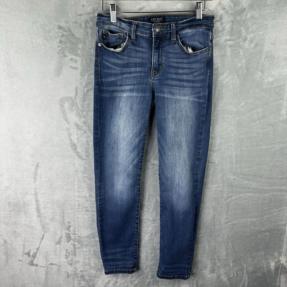 judy‎ blue relaxed fit jeans womens blue stretch denim 5/27